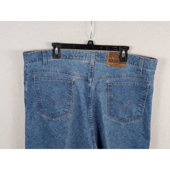 Vintage Levi's 540 Relaxed Fit Wrinkle Free Jeans Brown Tag Men's Size 42x30 - Picture 7 of 12